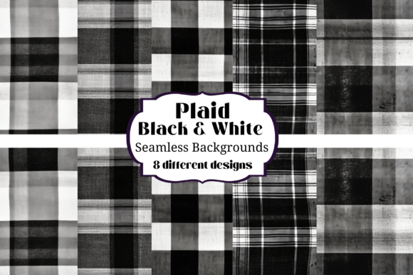 Mastering Monochrome: The Versatility of Black & White Plaid Patterns