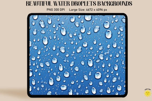 Water Drops on Blue Backgrounds: A Designer's Guide to Freshness