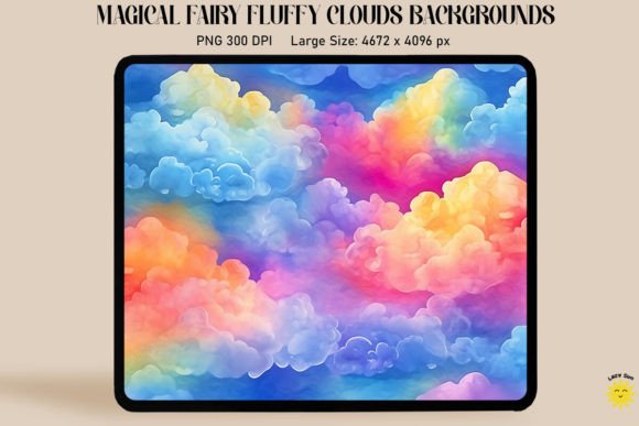 Watercolor Rainbow Clouds Backgrounds: A Guide to Dreamy Design