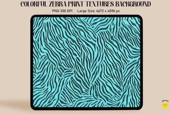 Why Pastel Teal Zebra Print Backgrounds Elevate Modern Design