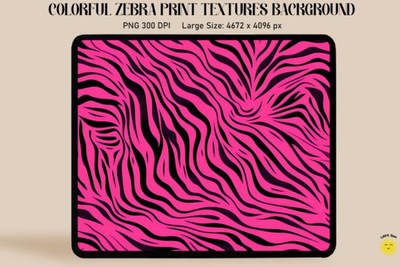 Zebra Skin in Pink Backgrounds: A Vibrant Design Asset